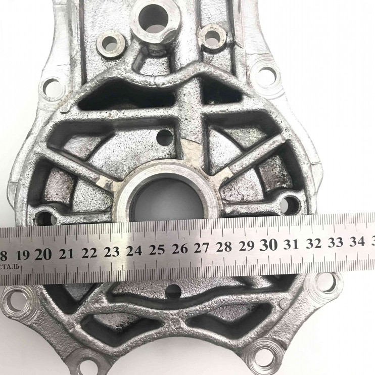 Крышка коленвала Днепр без насоса реставрация