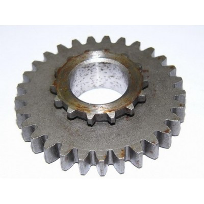 Шестерня Урал 2-ой скорости(32з) вторичного вала (6204211) (реставрация)