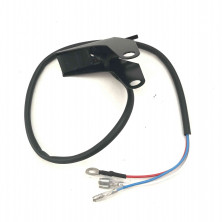 Рычаг газа Буран  железный  с нагревательным элементом ЭР-27-2Р  комплект