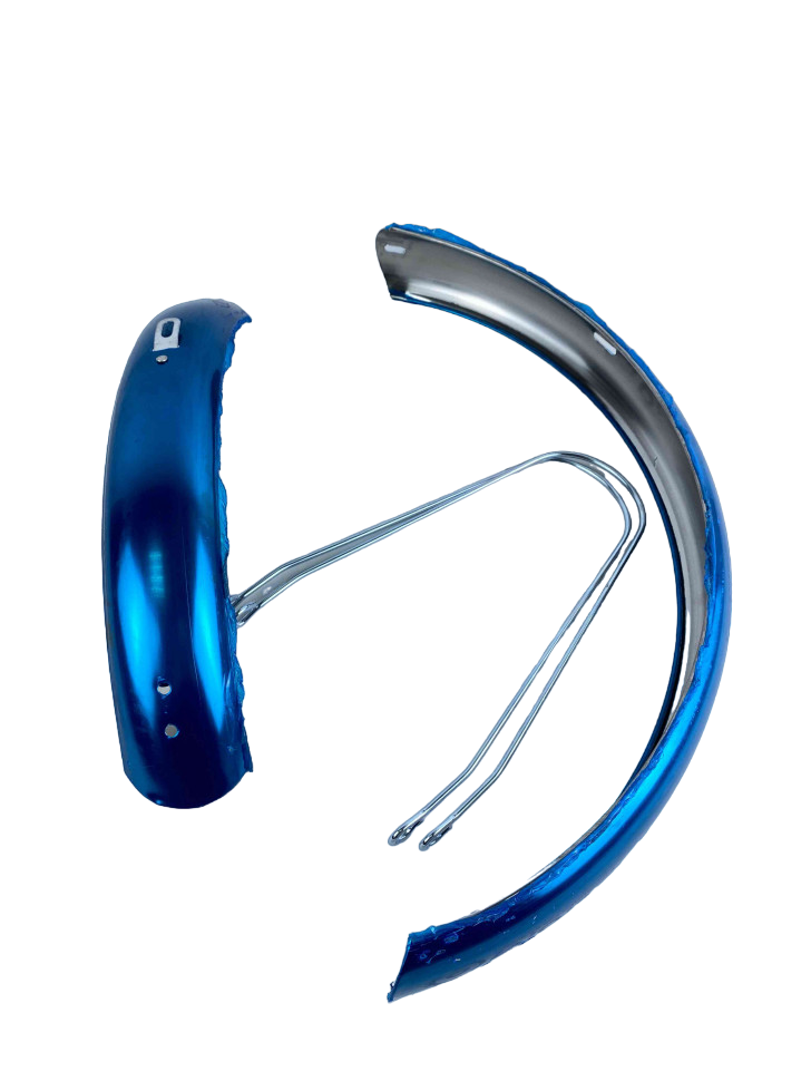 Крылья 16 хром щитки