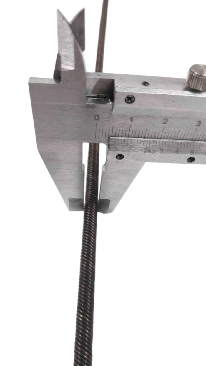 Вал штанги мотокосы гибкий d6*635 мм квадрат 5 мм