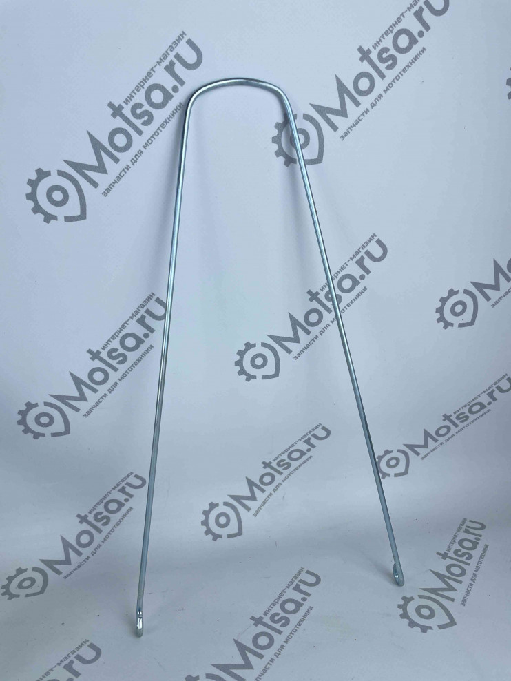 Крылья 26 металл серебристый