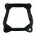 Прокладка крышки головки цилиндра 160F-168F-2 резиновая