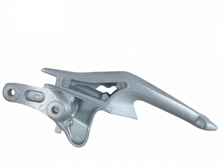 Ручка пассажира задняя левая серебро мотоцикл Ekonika ZF250-2