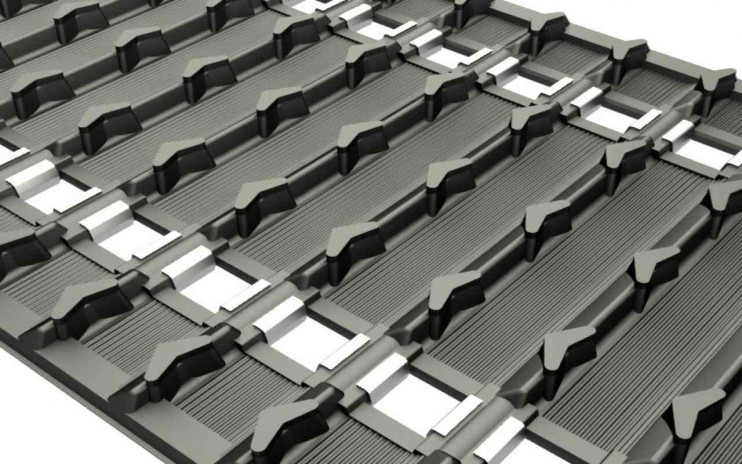 Гусеница Буран Рыбинка (003 000-10/ 003 000-13) (Д-2424мм, Ш-380мм, шаг-50,5мм, шагов-48)