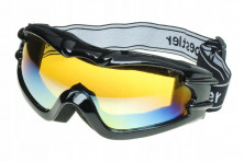 Очки SD-918 линзы тёмные, max защита UV-400, оправа цельная чёрная Koestler