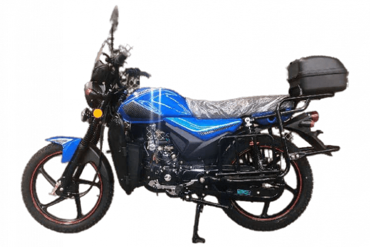 Мопед Alpha (Альфа) Andes Люкс Тюнинг (Синий)