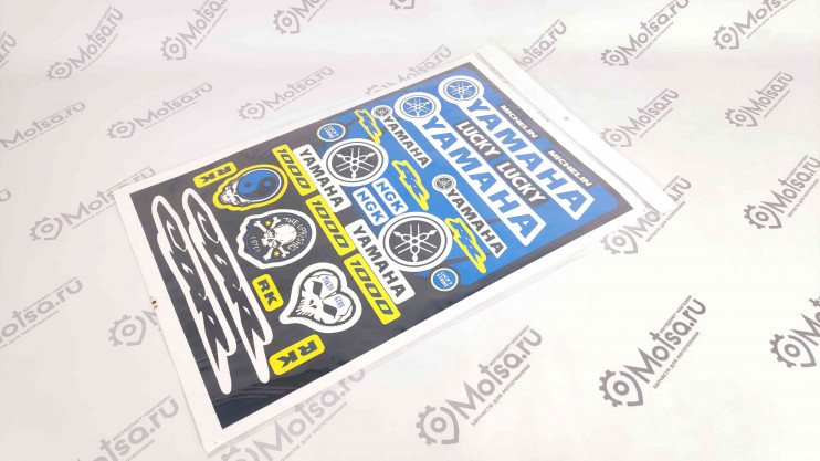 Наклейки pro yamaha 30x45