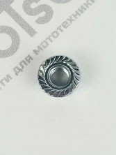 Гайка крепления шины Цыганка 45,52 (М8*1,25) (фланцевая)