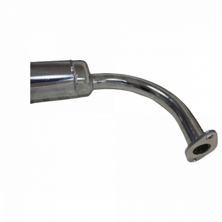 Глушитель веломотор F50-F80 хром