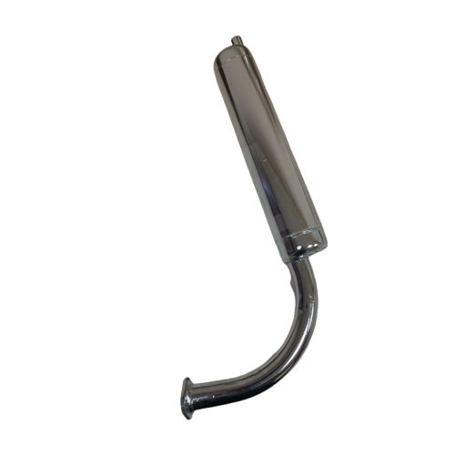 Глушитель веломотор F50-F80 хром