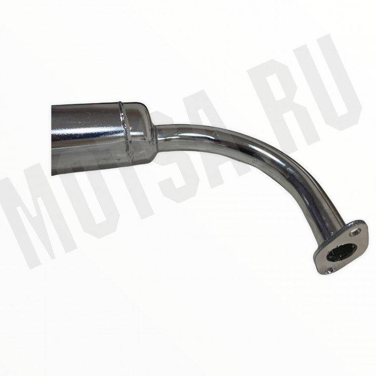 Глушитель веломотор F50-F80 хром