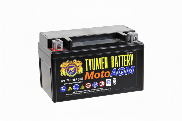 Аккумулятор 12В 7Ач. AGM 150х85х94