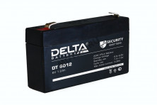 Аккумулятор герметичный 6В 1,2Ач DELTA DT6012 (97*24*52мм) (электрооборудование, кассовые апп-ты)