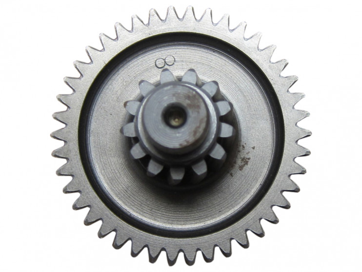 Шестерня привода электростартера двойная 152QMI, 157QMJ
