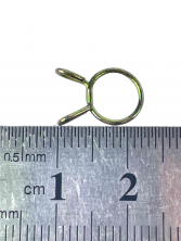 Хомут шланга пружинный одновитковый d7 мм