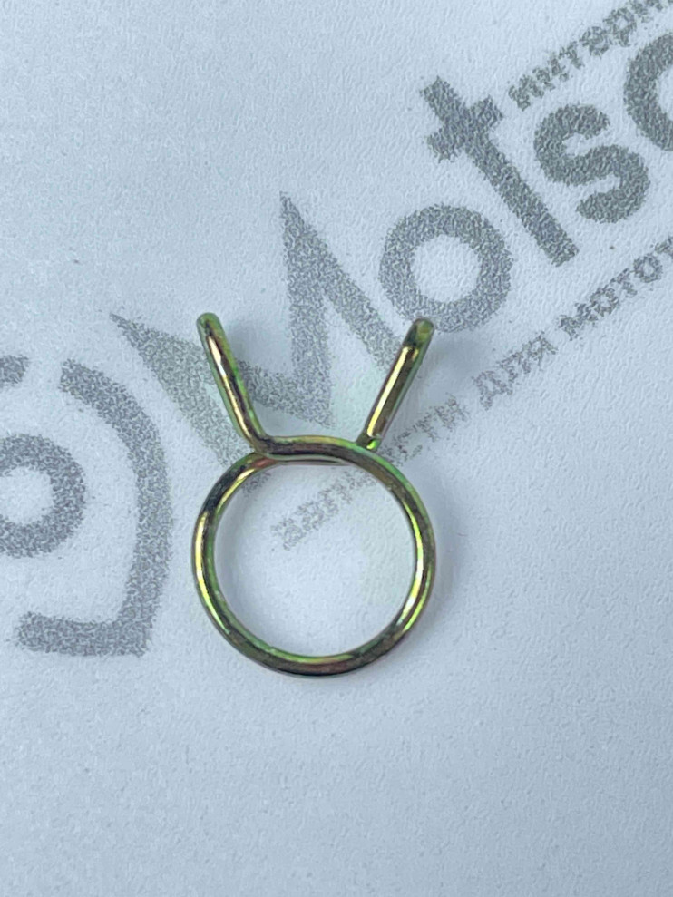 Хомут шланга пружинный одновитковый d7 мм