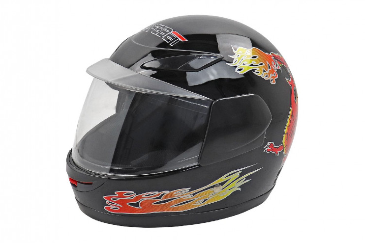 Шлем Safebet HF-908 чёрный S интеграл детский