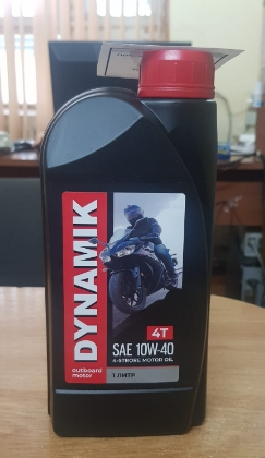 Масло 4T Dynamik 10W-40 SAE 1л полусинтетическое