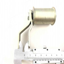 Ролик натяжной Крот метал. широкий (на 2 ремня) с кронштейном