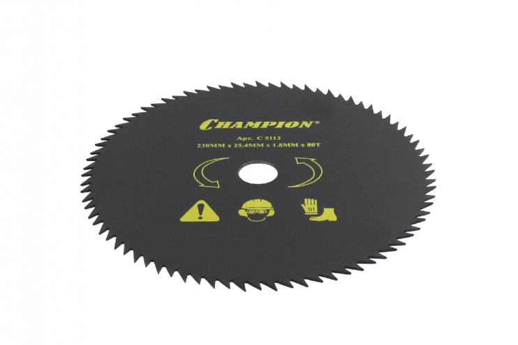 Нож металлический 230мм 80z Чемпион остроугольными зубцами C5112