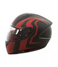 Шлем MT Stinger warhead черно-красный матовый XXL интеграл