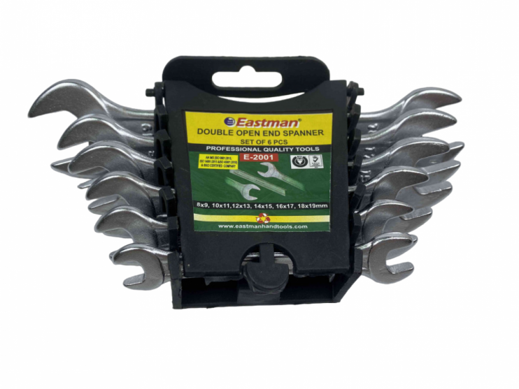 Набор ключей рожковых 6шт 8-19мм 260-101