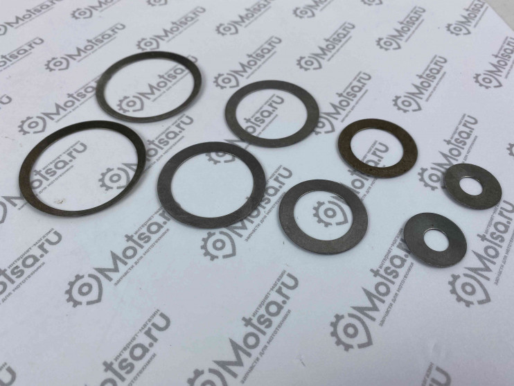 Набор мотоцикл Иж шайб в коробку