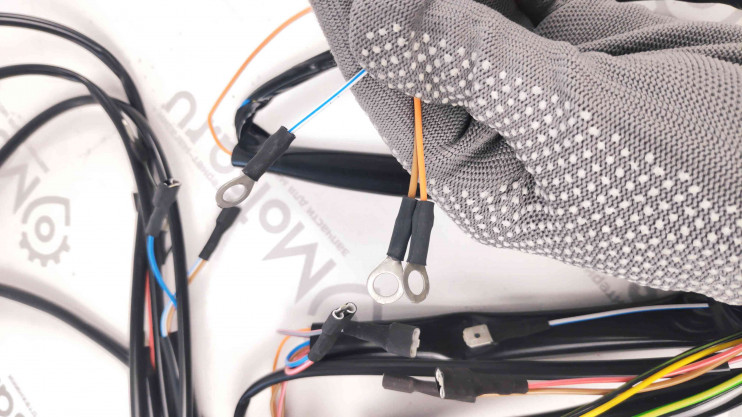 Проводка мотоцикл Иж центральная без замка