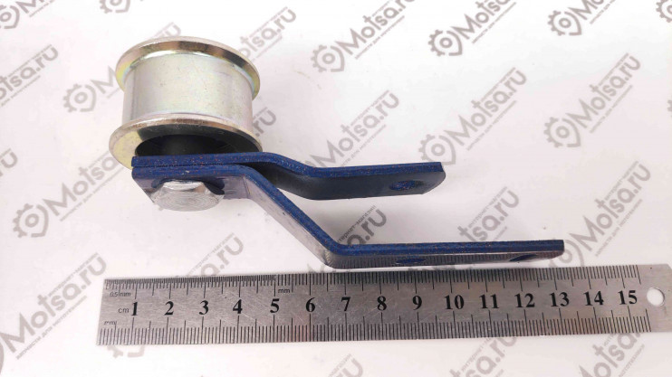 Ролик натяжной Крот метал. с кронштейном