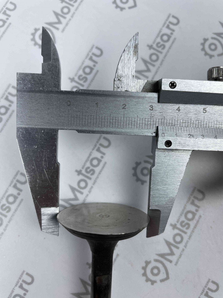 Клапан Урал выпускной (Россия) завод, Шт. (Реставрация)