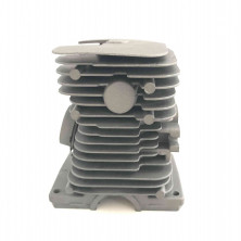 Поршневая группа Stihl МS180 1130 020 1209 палец 10 мм с крышкой коленвала чернёная