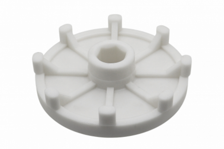 Колесо ведущее Тайга один ряд зуб С40200517 белая