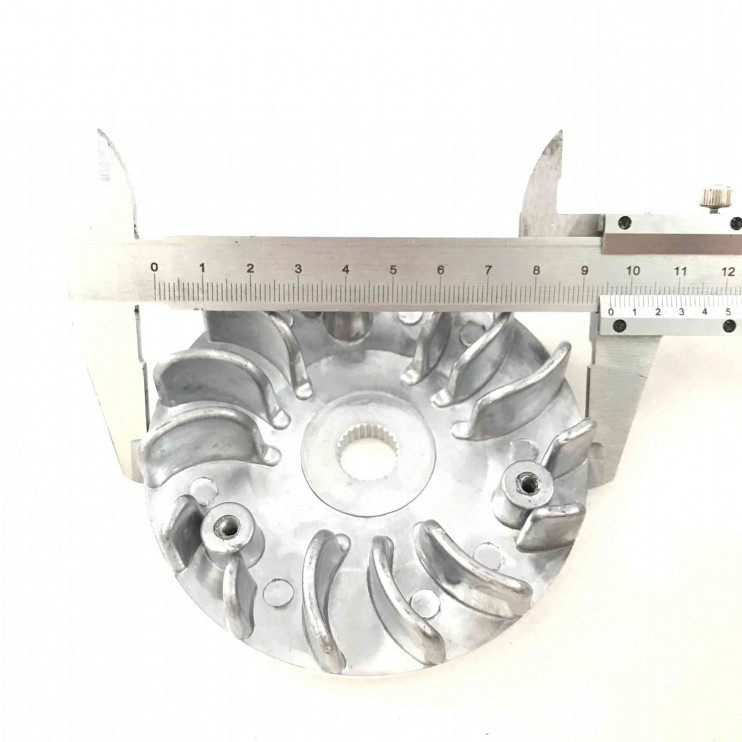 Шкив вариатора скутер Suzuki Address 100 наружный (неподвижная щека)