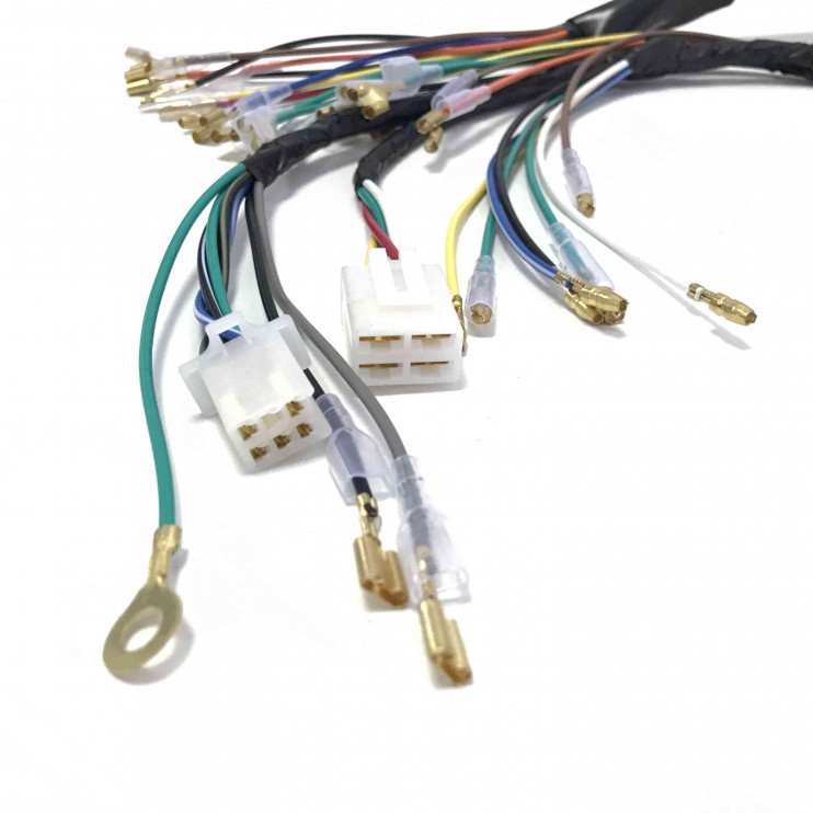 Проводка центральная мопед Дельта, Зодиак квадратный щиток приборов