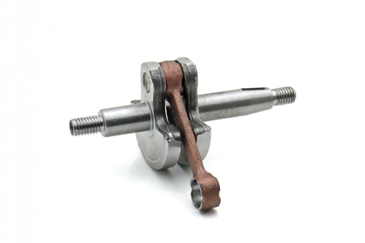 Коленвал мотокосы Mitsubishi TU26 длина 101 мм