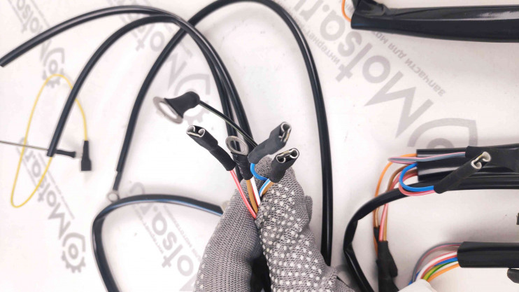 Проводка мотоцикл Иж центральная без замка