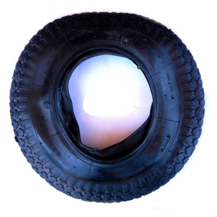 Покрышка  4 3,50-4 камерная (С КАМЕРОЙ) для тачки садовой