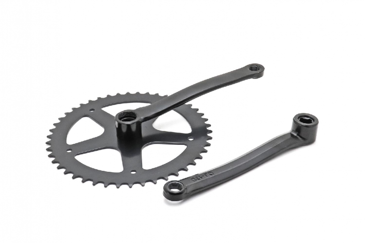 Шатуны 28 46зуб 170мм квадрат черный