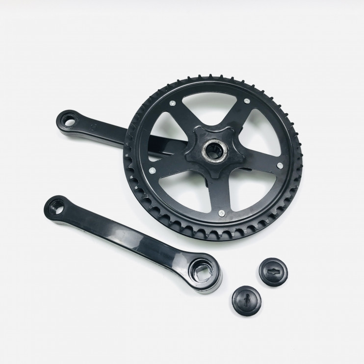 Шатуны 28 46зуб 170мм квадрат черный