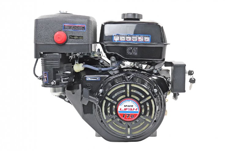 Двигатель lifan 17 л.с. NP445E электростартер вал d25