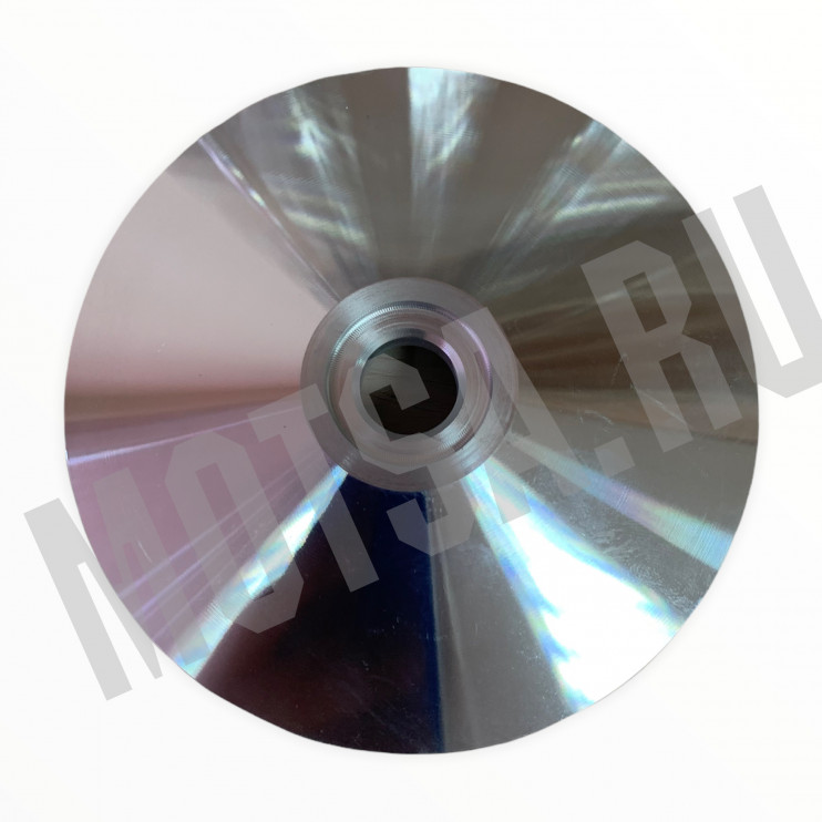 Шкив вариатора скутер Yamaha JOG 50 наружный (неподвижная щека)