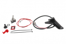 Рычаг газа снегоход Тайга пластмассовый с нагревательным элементом ЭР-27-2Р комплект