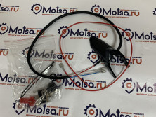 Рычаг газа снегоход Тайга  пластмассовый  с нагревательным элементом ЭР-27-2Р  комплект