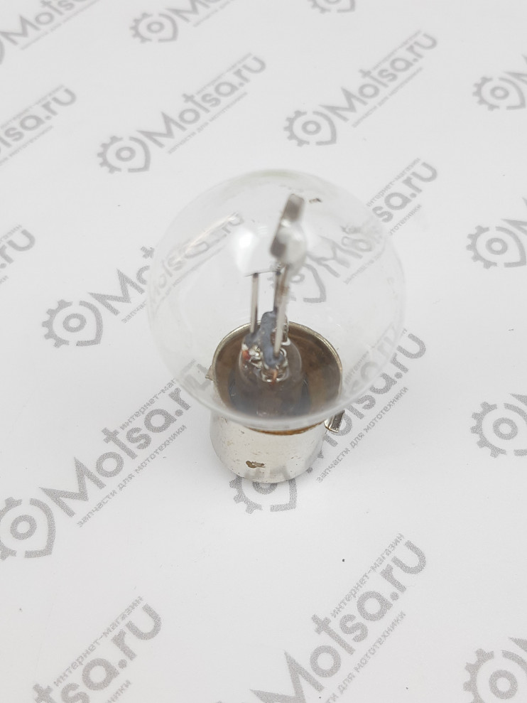 Лампа 6В 35-35Вт фарная BA20D