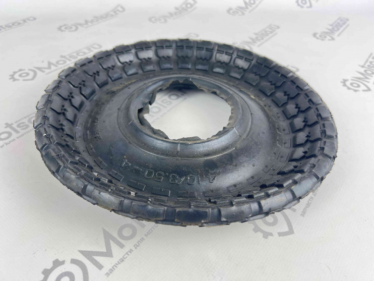 Покрышка  4 4,10/3,50-4 камерная (БЕЗ КАМЕРЫ) для тачки садовой