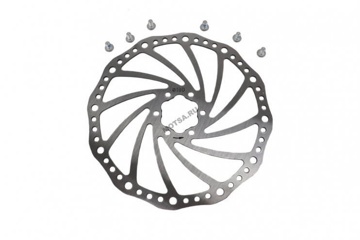 Диск тормозной вело 180 мм 38 мм