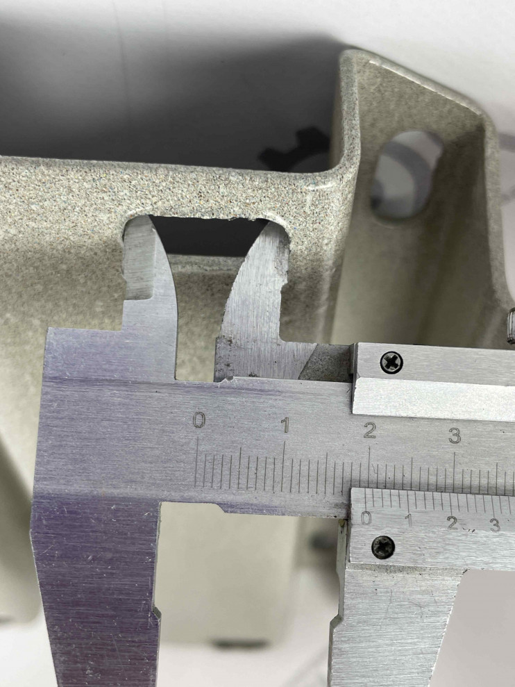 Переходник для установки двигателя пластина