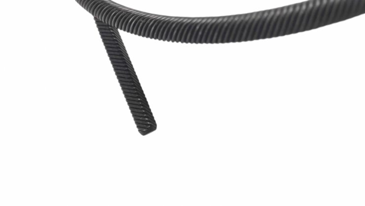 Вал штанги мотокосы гибкий d6*750 мм квадрат 5 мм