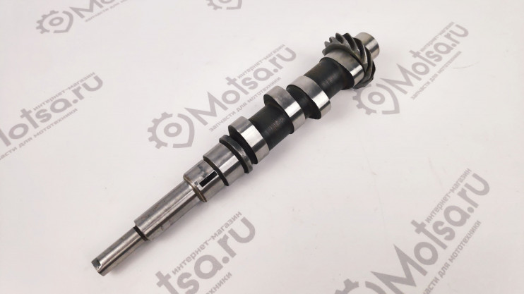 Распредвал Урал без толкателей старого обр.(широкая шестерня) (реставрация)